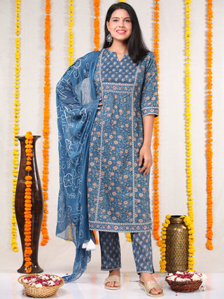 Utsav Areba - Kurta Pants & Dupatta - KS07A2562D