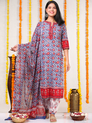 Utsav Nofee - Kurta Salwar Pants & Dupatta - KS11A2575D