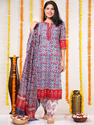 Utsav Nofee - Kurta Salwar Pants & Dupatta - KS11A2575D