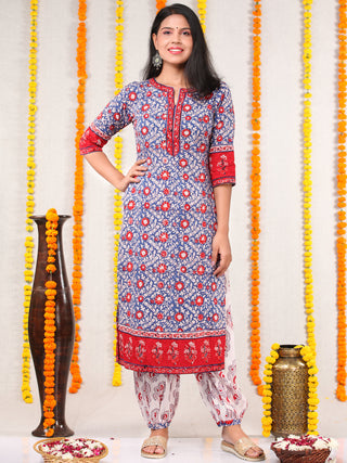 Utsav Nofee - Kurta Salwar Pants & Dupatta - KS11A2575D