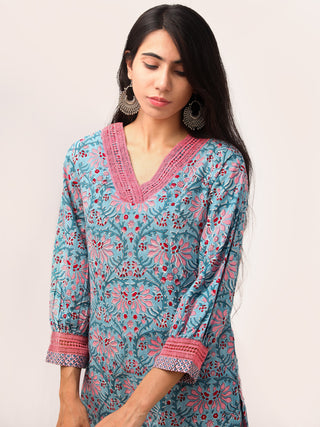 Fiza Rahat Set Of Kurta Pant Dupatta