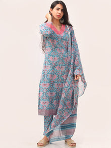 Fiza Rahat Set Of Kurta Pant Dupatta