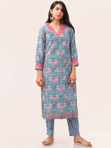 Fiza Rahat Set Of Kurta Pant Dupatta