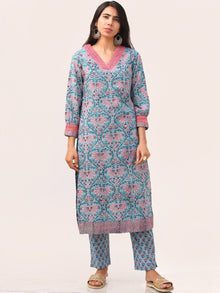 Fiza Rahat Set Of Kurta Pant Dupatta