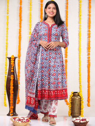 Utsav Samreena - Anakarli Kurta Pants & Dupatta - KS12A2575D