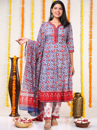 Utsav Samreena - Anakarli Kurta Pants & Dupatta - KS12A2575D