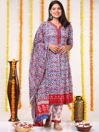 Utsav Samreena - Anakarli Kurta Pants & Dupatta - KS12A2575D
