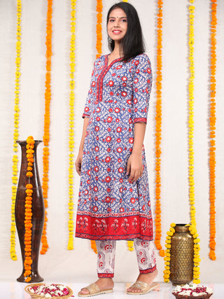 Utsav Samreena - Anakarli Kurta Pants & Dupatta - KS12A2575D