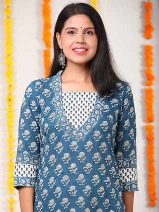 Utsav Isha - Set of Kurta Salwar Pants & Dupatta - KS60G2557D