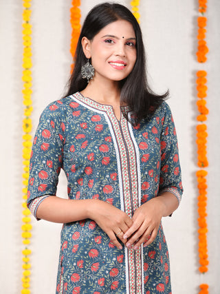 Utsav Noor - Set of Kurta Pants & Dupatta - KS78B2576D