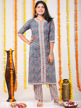 Utsav Noor - Set of Kurta Pants & Dupatta - KS78B2576D