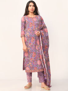 Jamni Rangrez Set Of Kurta Pant Dupatta