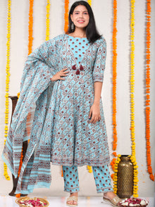 Utsav Manal - Anakarli Kurta Pants & Dupatta - KS01A2572D