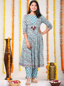Utsav Manal - Anakarli Kurta Pants & Dupatta - KS01A2572D