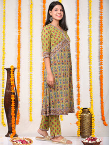 Utsav Kamna - Anakarli Kurta Pants & Dupatta - KS18A2571D