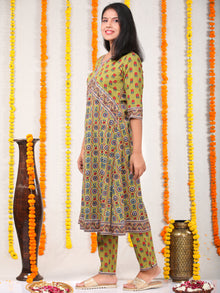 Utsav Kamna - Anakarli Kurta Pants & Dupatta - KS18A2571D