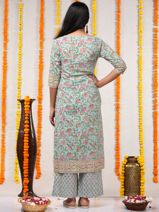 Utsav Gulshan - Kurta Palazzo & Kota Doria Dupatta - KS05A2565D