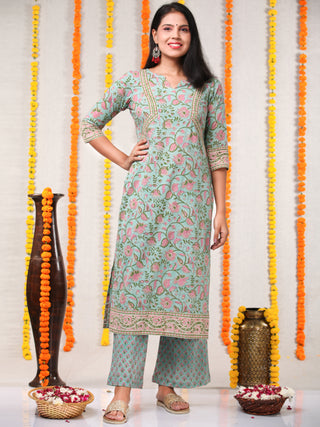 Utsav Gulshan - Kurta Palazzo & Kota Doria Dupatta - KS05A2565D