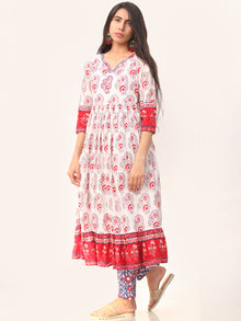 Ambar Nazmin Anarkali Kurta