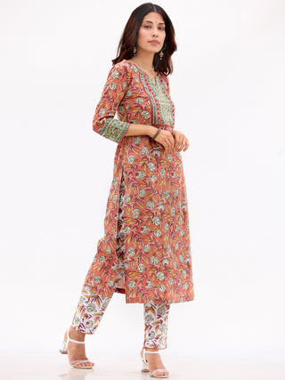 Fiza Saima Set Of Kurta Pant Dupatta
