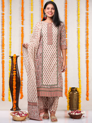 Utsav Shadaab - Kurta Salwar Pants & Dupatta - KS02A2559D