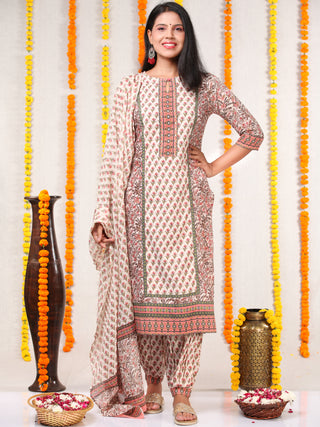 Utsav Shadaab - Kurta Salwar Pants & Dupatta - KS02A2559D