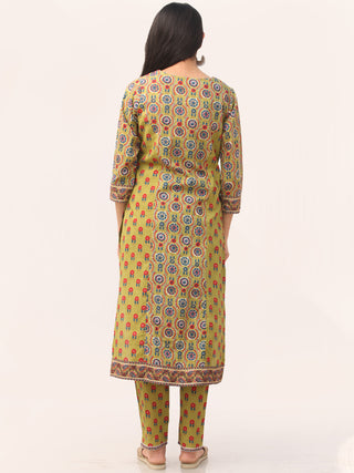 Sanjh Prerna Set Of Kurta Pant Dupatta