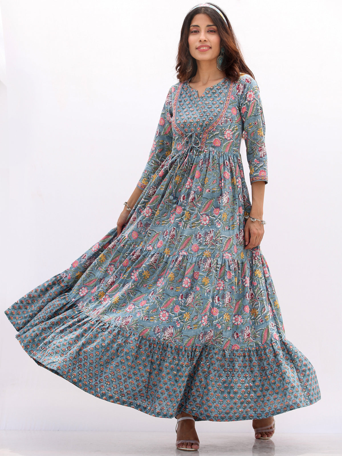 Megha Roheen Tier Dress