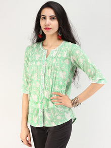 Rangrez Mehtab - Cotton Top - T74F2128