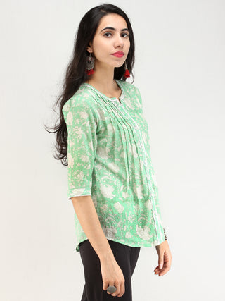 Rangrez Mehtab - Cotton Top - T74F2128