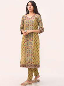 Sanjh Prerna Set Of Kurta Pant Dupatta