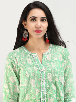Rangrez Mehtab - Cotton Top - T74F2128