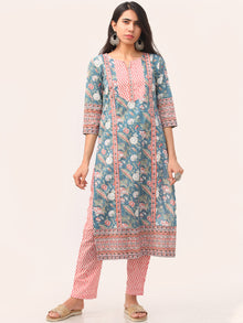 Sanjh Andaz Set Of Kurta Pant Dupatta