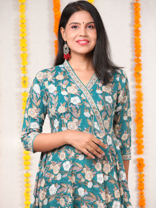 Utsav Farah - Anakarli Kurta Pants & Dupatta - KS17A2560D