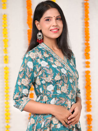Utsav Farah - Anakarli Kurta Pants & Dupatta - KS17A2560D