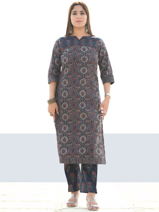 Utsav Shifat - Ajrakh Kurta - KK21A2582