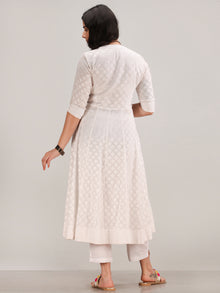 Noor Karen -  Anarkali Kurta Pant Set With Bandhini Dupatta - KS41AXXXD1
