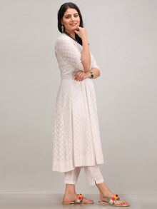 Noor Karen -  Anarkali Kurta Pant Set With Bandhini Dupatta - KS41AXXXD1