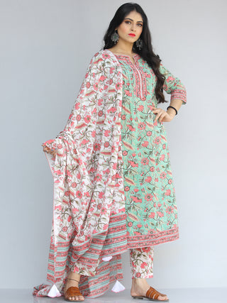 Jashn Ada - Set of Kurta Pants & Dupatta - KS46C2187D