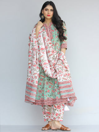 Jashn Ada - Set of Kurta Pants & Dupatta - KS46C2187D