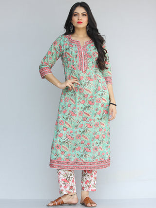 Jashn Ada - Set of Kurta Pants & Dupatta - KS46C2187D