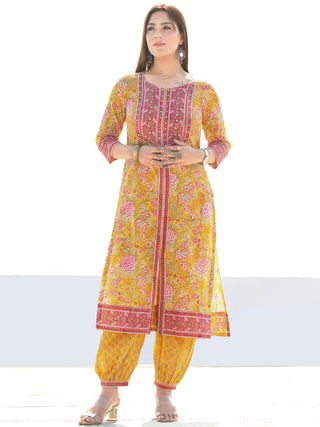 Utsav Saiara - Kurta Salwar Pants & Dupatta  - KS78C2578D