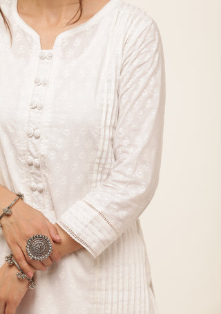 Gulmarg Bahaar Set Of Kurta Pants Dupatta