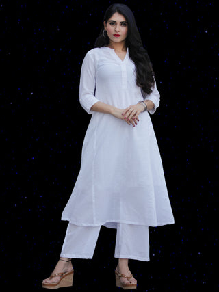 Chandni Fadia - Cotton Kurta Pants Set - KS39SFP04