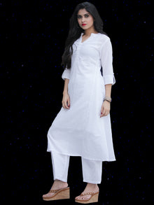 Chandni Fadia - Cotton Kurta Pants Set - KS39SFP04