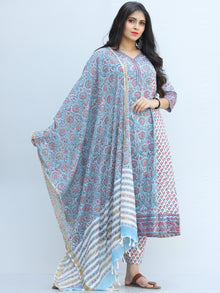 Jashn Ameera - Set of Kurta Pants & Dupatta - KS65A2343D