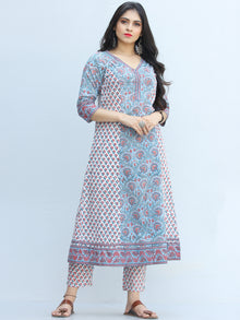 Jashn Ameera - Set of Kurta Pants & Dupatta - KS65A2343D