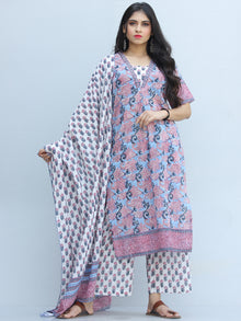 Jashn Emaya - Set of Kurta Palazzo & Dupatta - KS59B2340D
