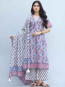 Jashn Emaya - Set of Kurta Palazzo & Dupatta - KS59B2340D