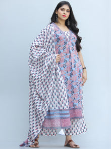 Jashn Emaya - Set of Kurta Palazzo & Dupatta - KS59B2340D